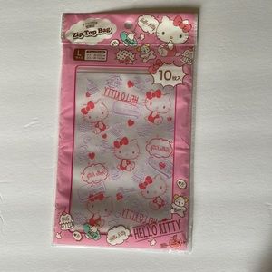 Hello Kitty Zip top bags